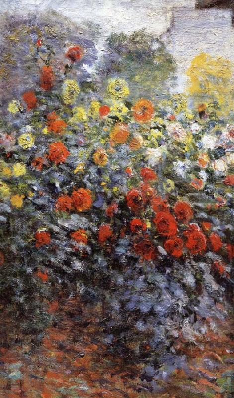 Claude Monet Detail from Monet-s Garden in Argenteuil Sweden oil painting art